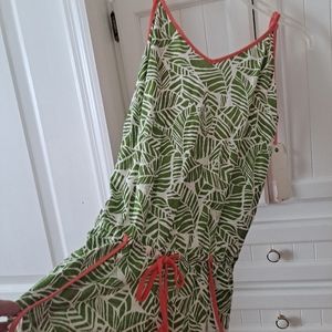 NWT romper, green/melon. Roxy